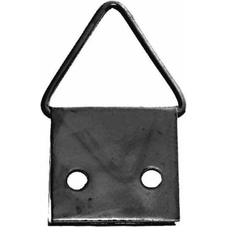 HSI, Möbelausstattung, SB Bilderklappösen 31x22 mm, vermessingt, VE (5 Stk.)