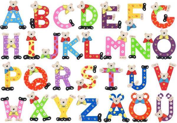 Actual product image Playshoes Wooden letter V