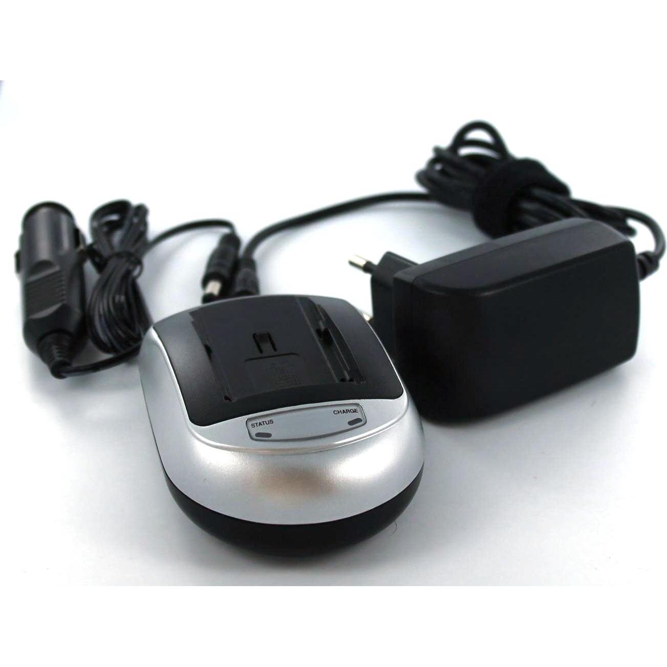 AGI Ladegerät kompatibel mit Panasonic NV-GS21, Notebook Netzteil, Silber
