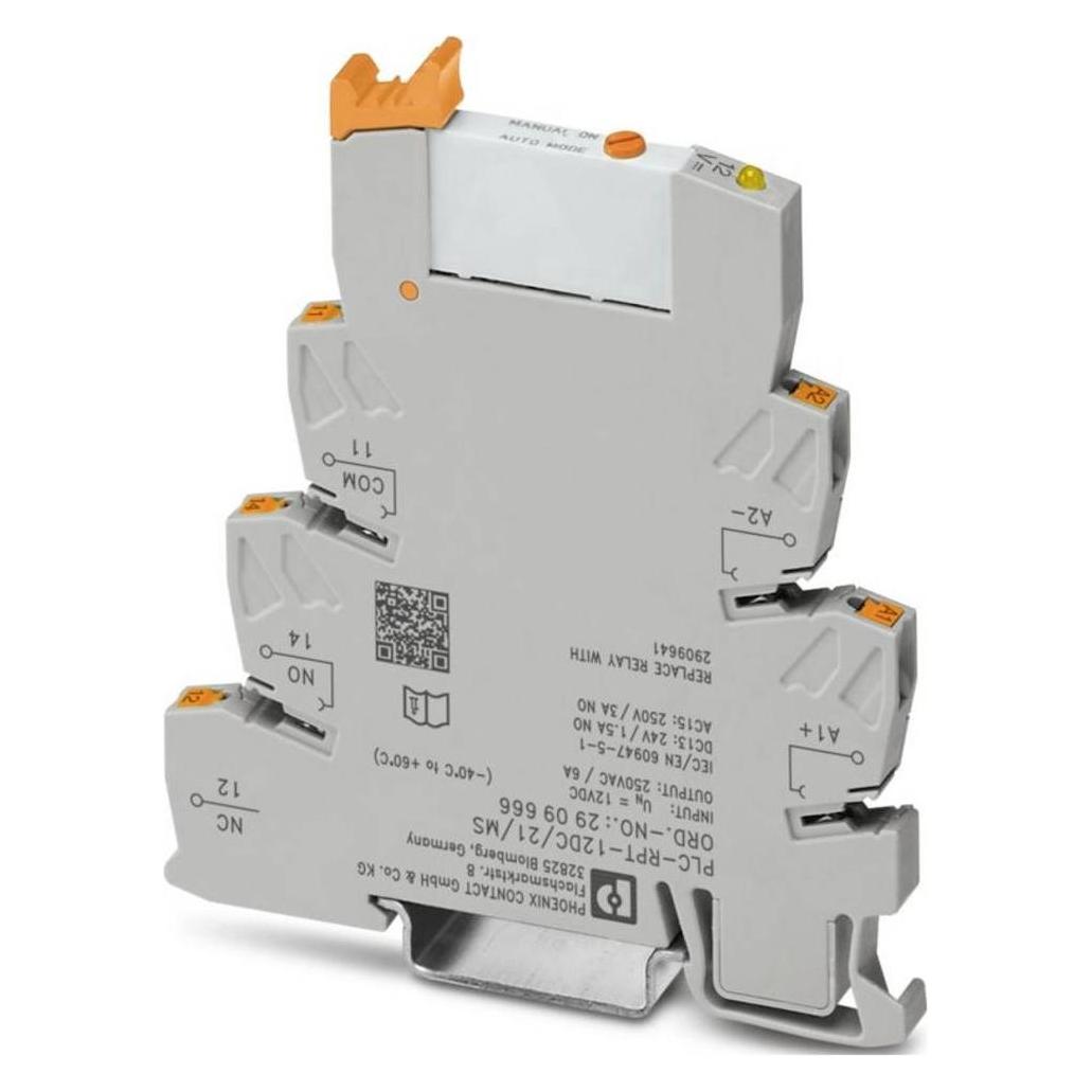 Phoenix Contact PLC-RPT- 12DC/21/MS, Relais