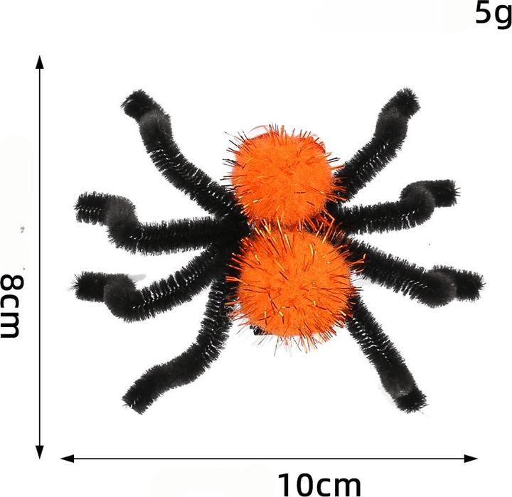 Actual product image Cover-Discount 8cm spider with clip