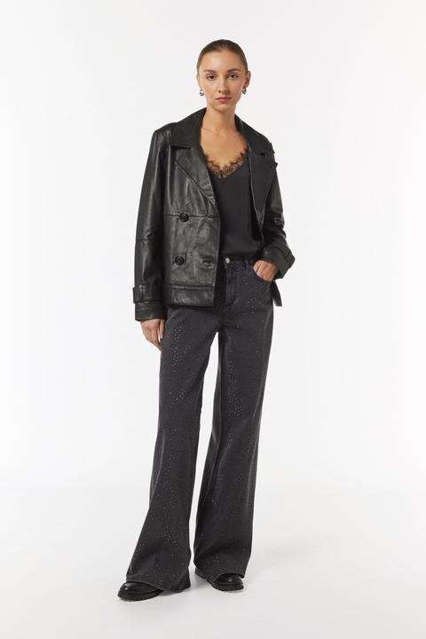 Image du produit Comma Outdoor-Jacke Caban-Jacke aus weichem Leder (34)