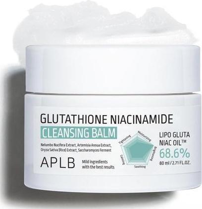 Immagine prodotto Aplb Glutathione Niacinamide Cleansing Balm Lipo Gluta Niac Oil 68.6% 2.71 (Lozione detergente, 80 ml)