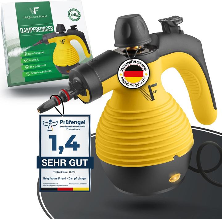 Image du produit Neighbour's Friend Nettoyeur vapeur manuel avec réservoir 350ml (3.50 bar, 1050 W)
