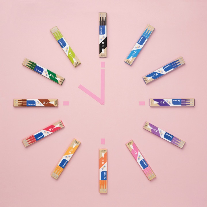 Produktbild Pilot FriXion Refill Point Set Set à 3 (Ersatzmine, Pink, 0.25 mm)