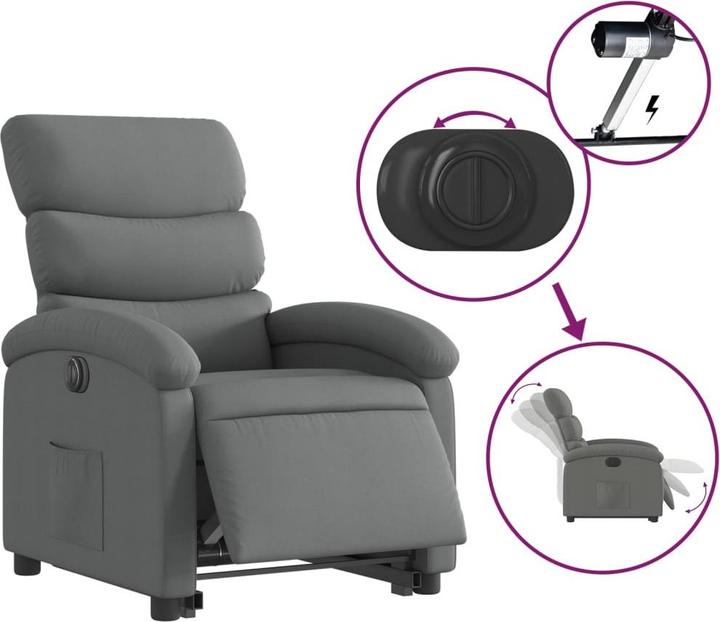 Image du produit vidaXL Relaxsessel mit Aufstehhilfe