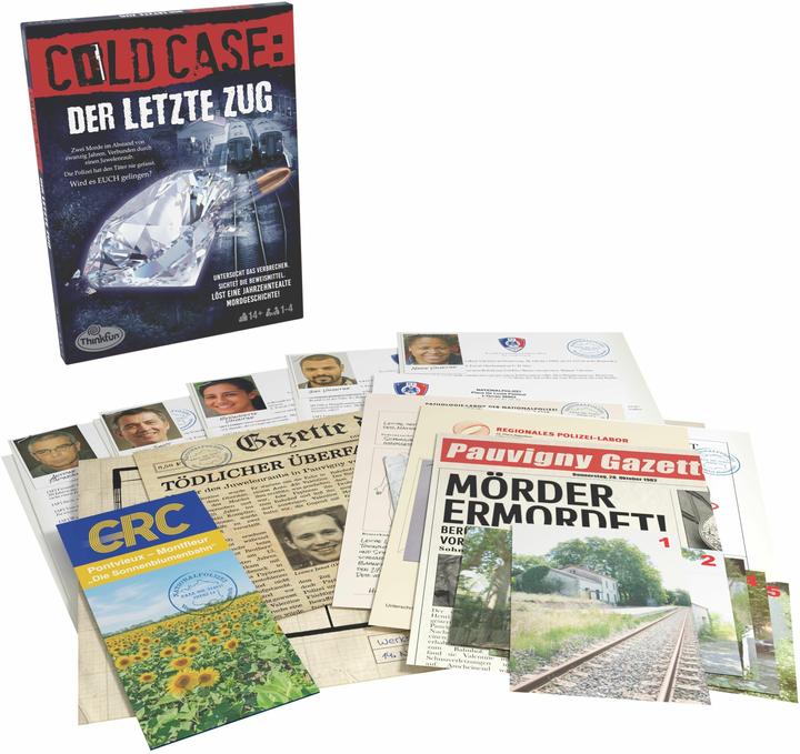 Produktbild Thinkfun Cold Case: Der letzte Zug (Deutsch)