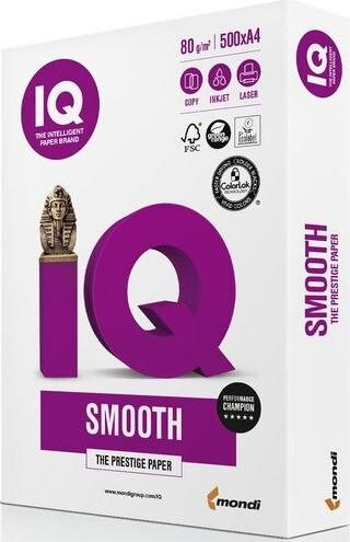 Actual product image Mondi IQ Selection Smooth premium office paper (80 g/m², 500 x, A4)