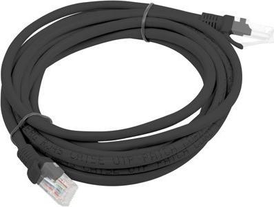 Produktbild Lanberg PATCHCORD CAT.6 UTP 3M Schwarz FLUKE PASSED 10ER-PACK (U/UTP, CAT6, 3 m)