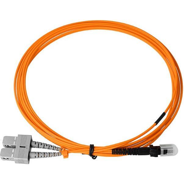 BlueOptics Duplex LWL Patchkabel MTRJ-SC Multimode OM1 3 Meter (3 m), Netzwerkkabel