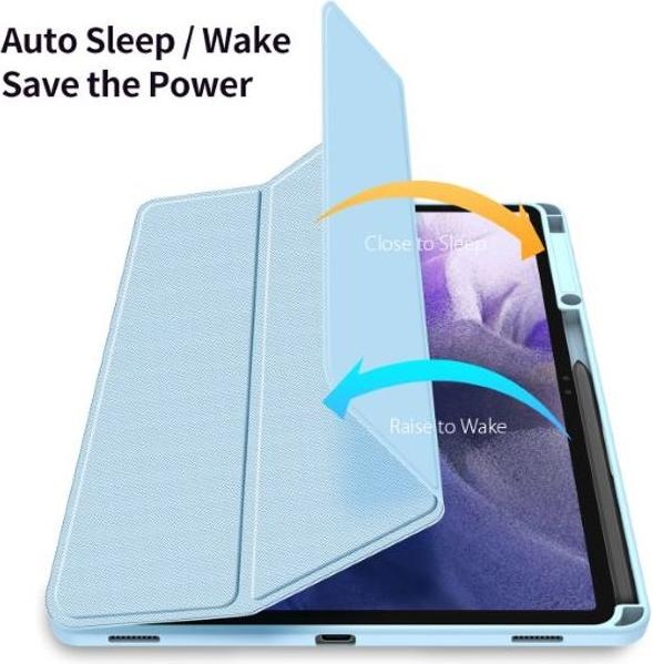 Produktbild Dux Ducis Toby Series Leder Bookcover Hülle (Galaxy Tab S8+, Galaxy Tab S7+, Galaxy Tab S7 FE)