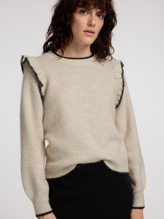 Produktbild Selected Femme Gerüschter Pullover (L)