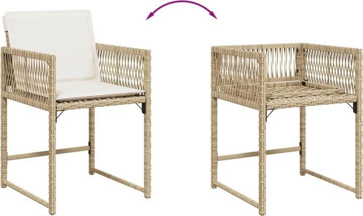 Produktbild vidaXL Garten Essgruppe