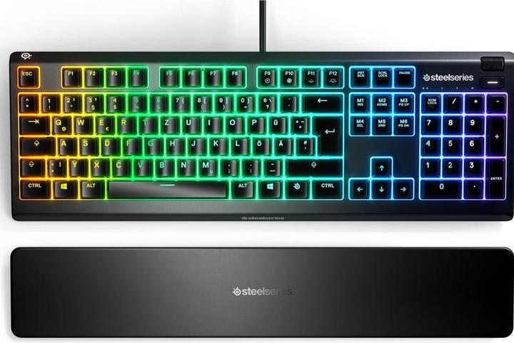 Actual product image SteelSeries Apex 3 (Eng. Int., Cable)