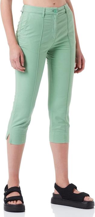 Love Moschino Gefärbte Caprihose in Stretch-Baumwoll-Leinen-Mischung (38)