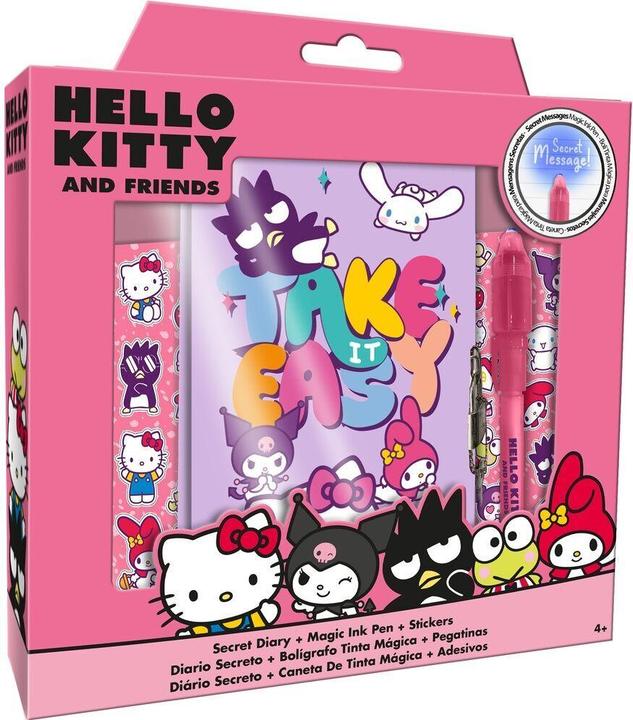 Produktbild Hello Kitty Tagebuchset