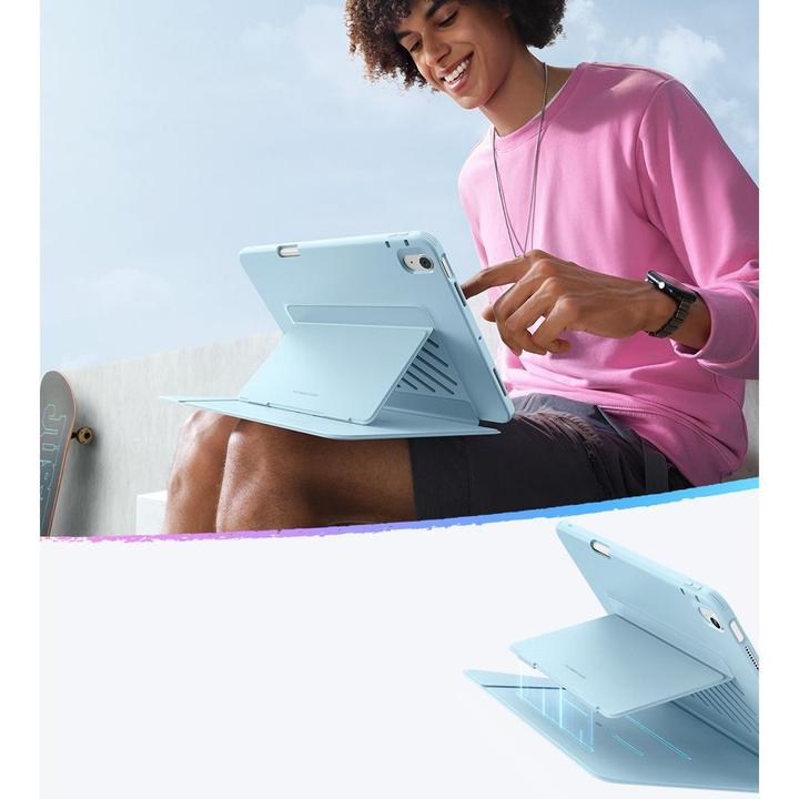 Actual product image ESR - Flip Hybrid - iPad Air 4 (2020) / Air 5 (2022) / Air 11 (2024) / Air 11 (2025) - Sky Blue (Apple iPad Air 11 2024, Apple iPad Air 11 2025, Apple iPad Air 2020, Apple iPad Air 2022)