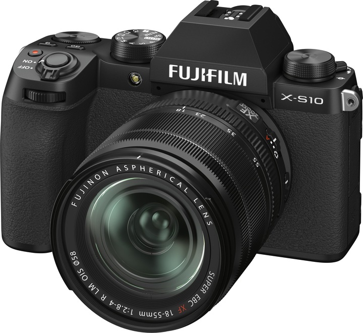 Fujifilm X-S10 (18 - 55 mm, 26.10 Mpx, APS-C / DX)