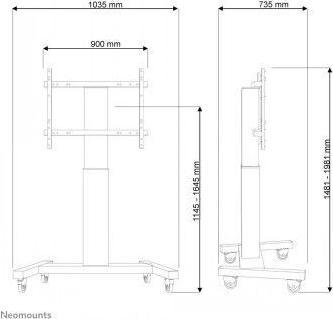 Produktbild Neomounts M2250 (Universal, 100", 150 kg)