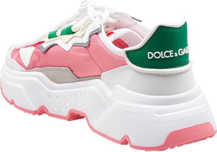 Produktbild Dolce & Gabbana daymaster sneakers in nylon and leather color white and pink (37)