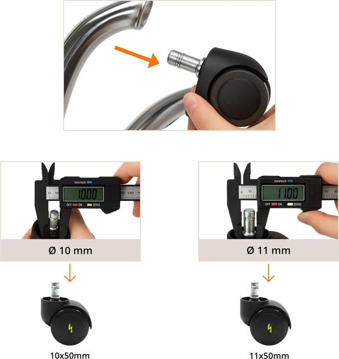 Produktbild Hjh Office 5x ROLO ESD 11mm/50mm