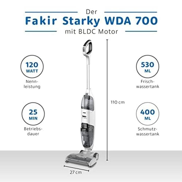 Produktbild Fakir Starky WDA 700 Wet/Dry Wischsauger