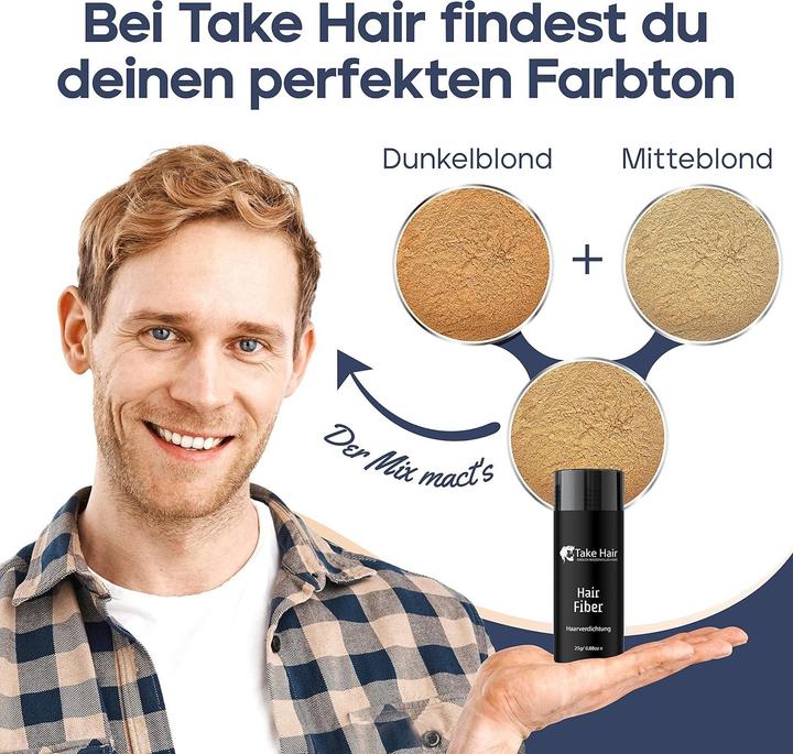 Produktbild Take Hair Streuhaar Nachfüllbeutel zur Haarverdichtung (Hellbraun)