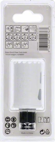 Immagine prodotto Bosch Professional Zubehör Sega a tazza Progressor per legno e metallo, 32 mm (32 mm)