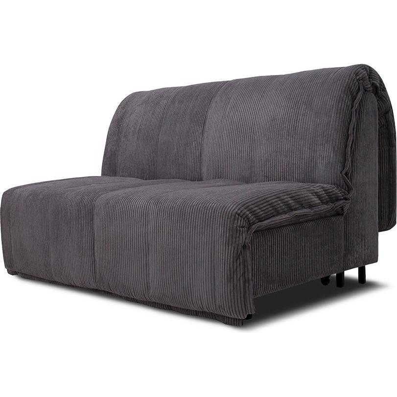 VitaliSpa, Sofa, Sofa "Malta", Grau, 148 cm mit Schlaffunktion