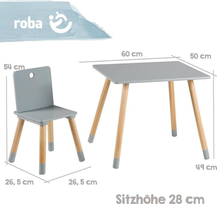 Produktbild Roba Kindersitzgruppe (Kindertisch)