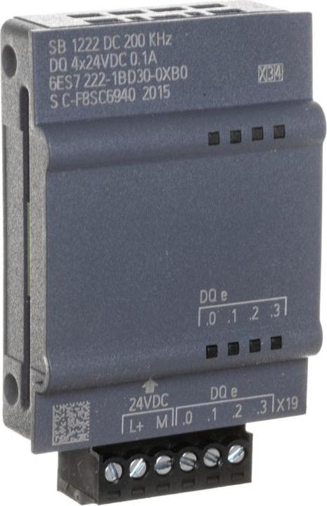 Image du produit Siemens Module API SB1222 4 DQ 24Vdc 200KHz
