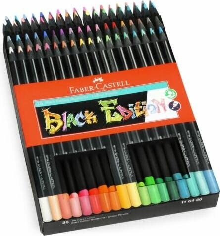 Image du produit Faber-Castell édition noire (Multicolore, 36 x)