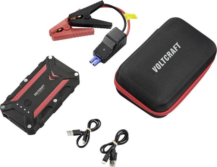 Produktbild Voltcraft Schnellstartsystem VC-JS-800A-WP VC-14064700 Starthilfestrom (12 V)=400A USB-Steckdose 2x (800 A, 10000 mAh)
