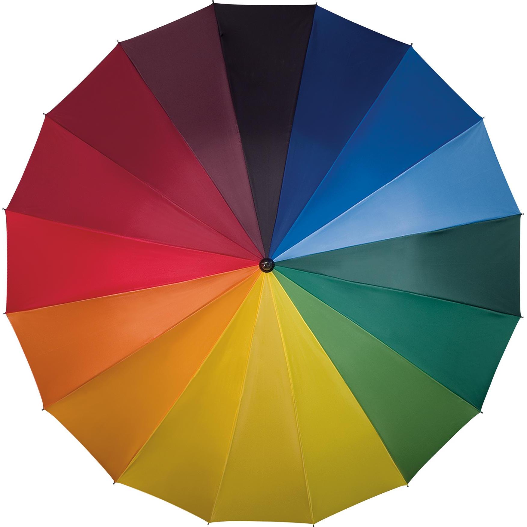 Falcone, Ombrello, Umbrella - 110 cm - Rainbow, Multicolore