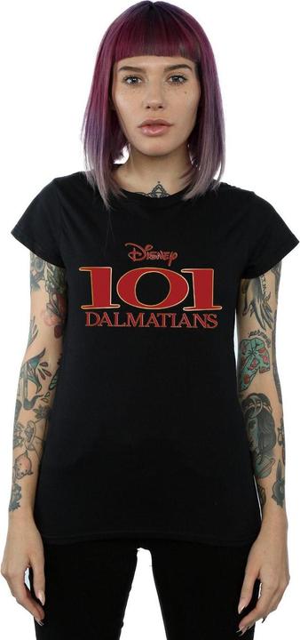 Actual product image Disney Womens/Ladies 101 Dalmatians Logo Cotton T-Shirt (S)