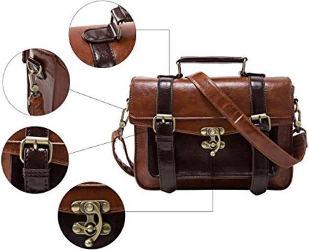 Produktbild Only-Bags.Store Vintage Umhängetasche Messenger Bag Handtasche (752 l)