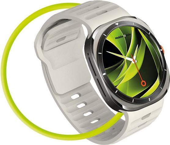 Image du produit Mobile Origin Sangle Easy Silicone Galaxy Watch Ultra 47mm Starlight (20 mm, Silicone)