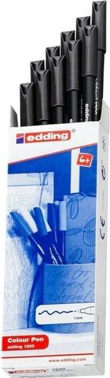 Image du produit Edding 1200 Noir (10x)