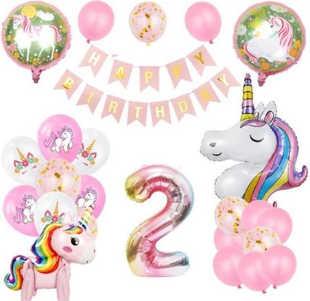 Actual product image MU Style Unicorn Party Series Unicorn Balloon Set (25 pcs.)