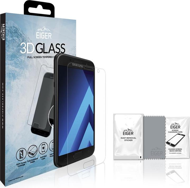 Actual product image Eiger Mountain Glass Clear Edge (1 Piece, Samsung Galaxy A5 (2017))