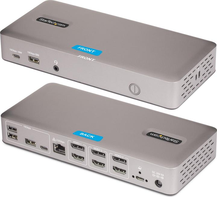 Image du produit StarTech 3X MONITOR USB4 DOCK 100W PD
