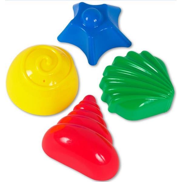 Vedes Sandspielzeug Sandformen Ozean 4 teilig (4022498590494)