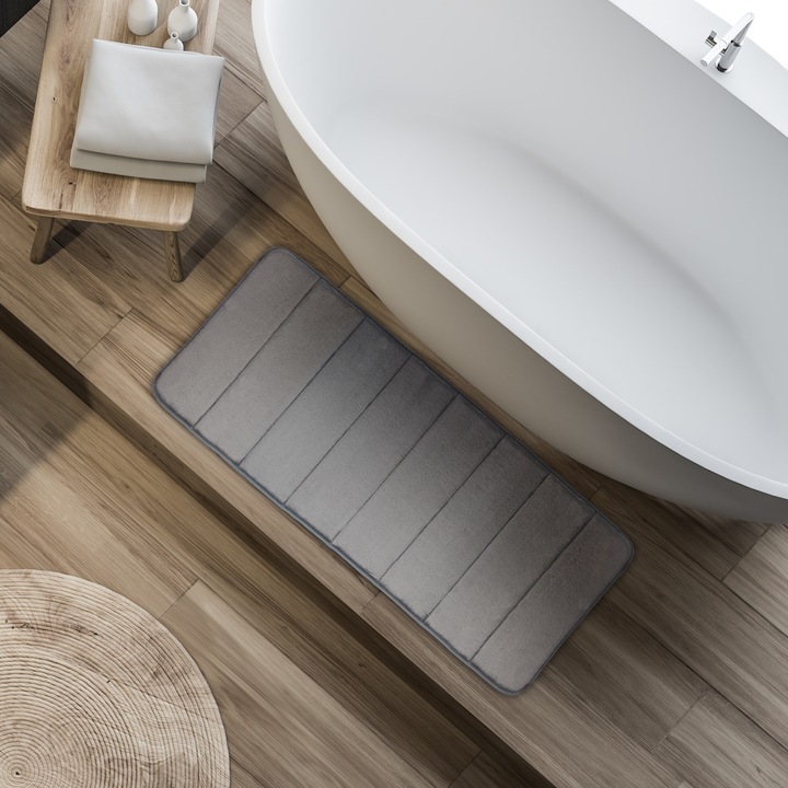 Actual product image Relaxdays Bath mat memory foam (49 x 114 x 1.5 cm)