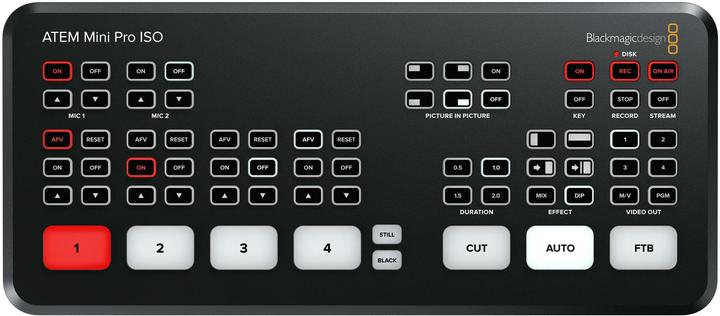 Immagine prodotto Blackmagic ATEM mini Pro ISO (Accessori video vari)