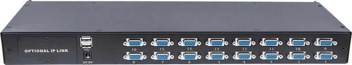 Produktbild Intellinet Modularer 16-Port KVM-Switch mit VGA Schnittstelle zur Verwendung mit Rackmount LCD Ko...