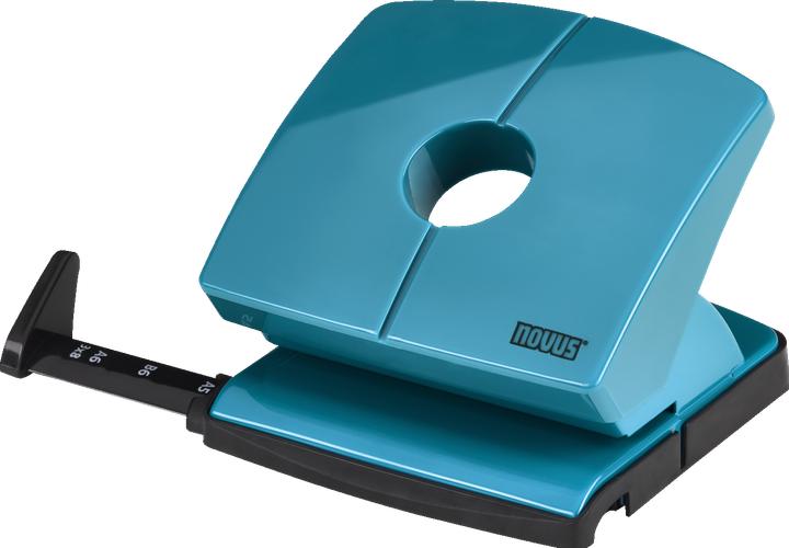 Produktbild Novus Locher B220 ColorID 2.0 bright petrol