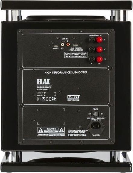 Produktbild ELAC Sub 2070.2 hochglanz *highgloss schwarz* (1 Stk., 600 W)