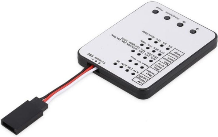 Actual product image Surpass Hobby Programming card for brushless controller
