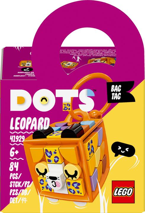 Produktbild LEGO Taschenanhänger Leopard (41929, LEGO Dots)