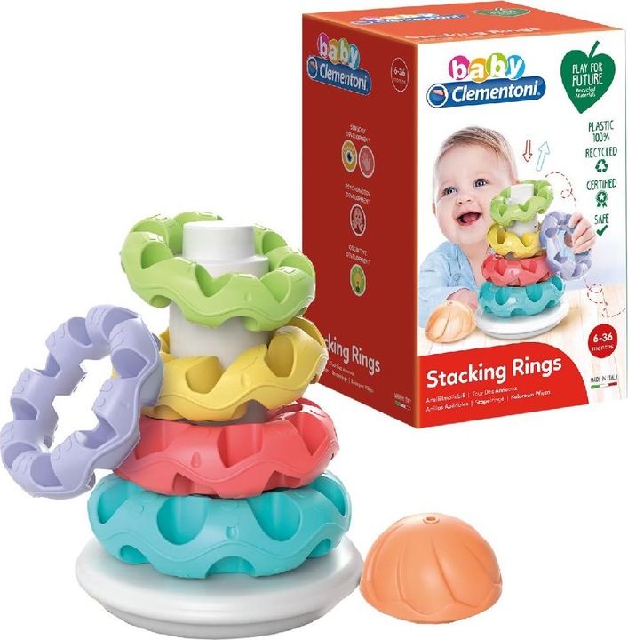 Immagine prodotto Clementoni Bambino - Anelli impilabili